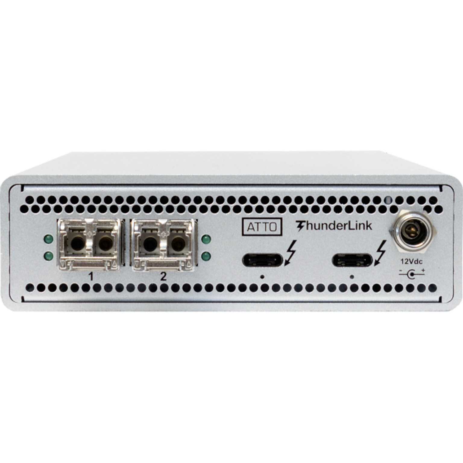 ATTO ThunderLink N3 3102 Thunderbolt to SFP+ Adapter, Female to Female, Gray (TLN3-3102-D00)