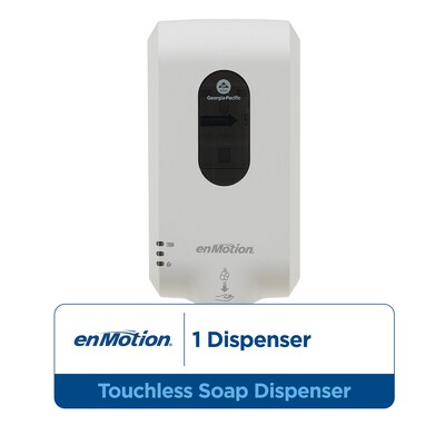 enMotion Gen2 Automatic Wall Mounted Hand Soap/Hand Sanitizer Dispenser, White (52058)