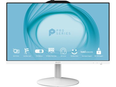 MSI PRO AP242 12M-057US All-in-One Desktop Computer, Intel Core i7-12700, 16GB Memory, 500GB SSD (PRAP24212M057)