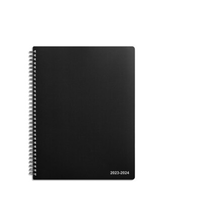 2023-2024 Staples 8 x 11 Academic Weekly & Monthly Appointment Book, Black (ST25499-23)