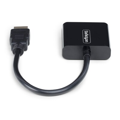 StarTech HD2VGA Series HDMI to VGA Video Adapter, Male, Black (HD2VGAE3)