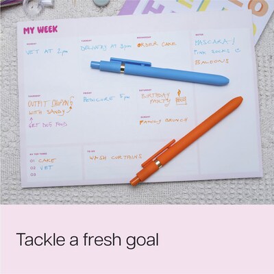 Post-it Weekly Calendar Notes, 9.9" x 6.9", 50 Sheet/Pad (SPE-CAL-1)