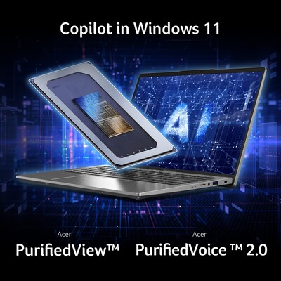Acer Swift Go 14" OLED AI PC Laptop, Intel Core Ultra 5 125H, 8GB RAM, 512GB SSD, Backlit Keyboard, Windows 11 Home