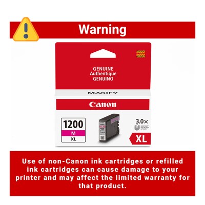 Canon PGI-1200 XL Magenta High Yield Ink Cartridge   (9197B001)