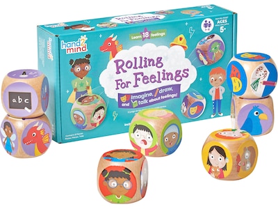 hand2mind Rolling the Feelings Board Game (95387)
