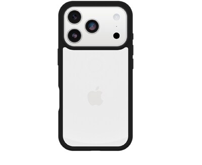 OtterBox Profile Phone Case for Apple iPhone 17 Pro, Shock Absorbing, Black Crystal (77-99302)
