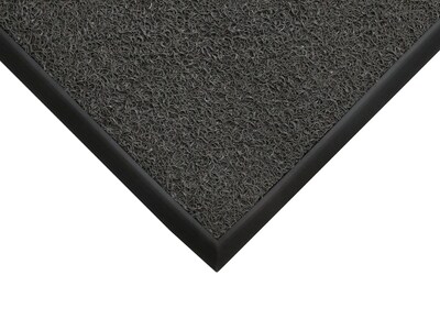 M + A Matting Frontier Commercial Outdoor Wiper/Scraper Entrance Floor Mat, 3 x 5, Dark Gray (437135908)