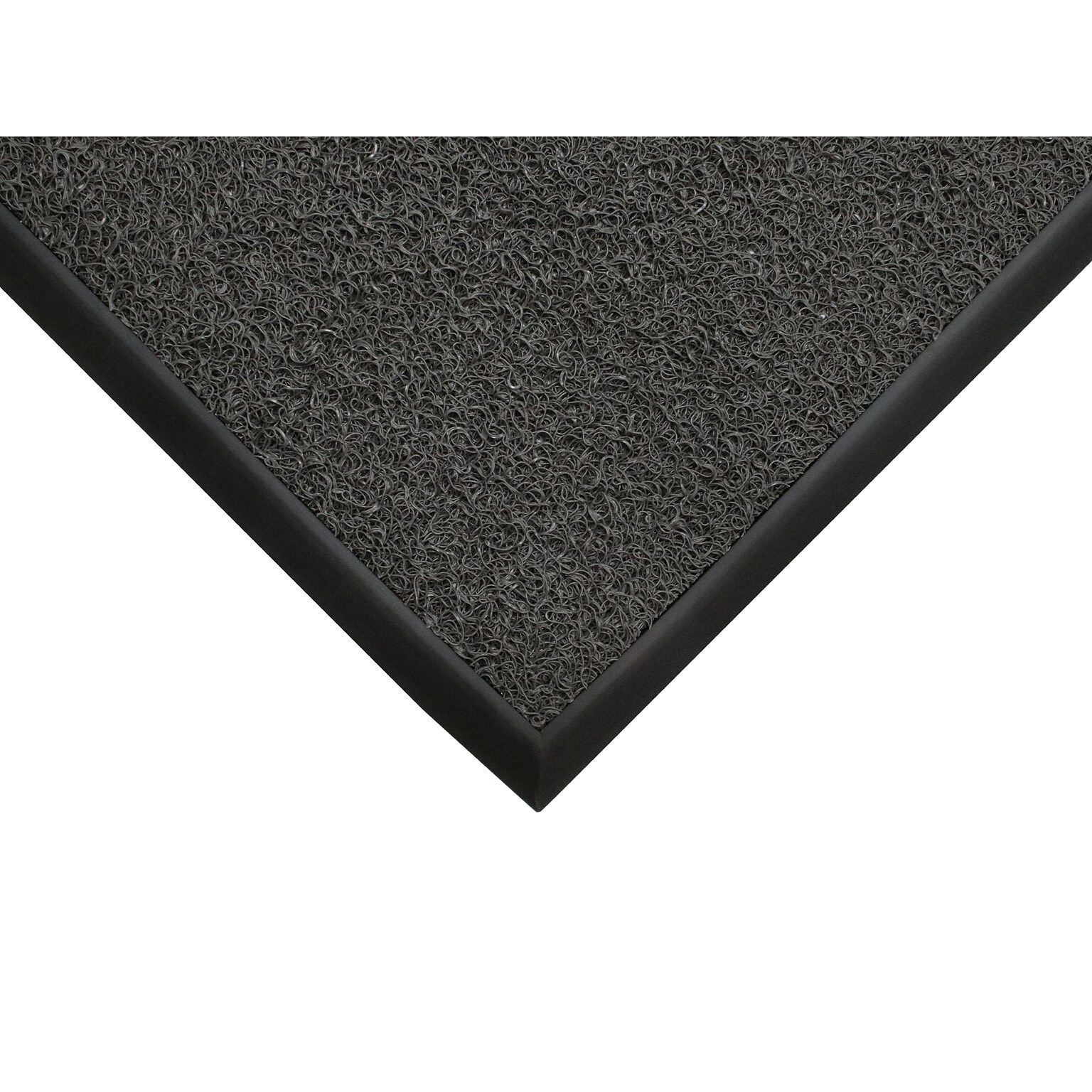 M + A Matting Frontier Commercial Outdoor Wiper/Scraper Entrance Floor Mat, 3 x 5, Dark Gray (437135908)