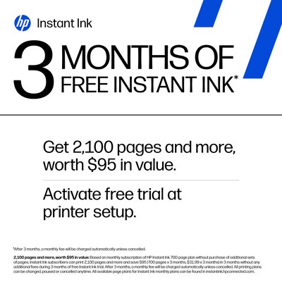 HP OfficeJet Pro 9730e Wide Format Wireless Color All-In-One Printer, 3 Months Free Ink, AI Enabled (537P6A)