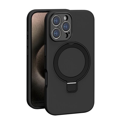 SaharaCase Venture MagSafe Phone Case for iPhone 16 Pro, Shock Absorbing, Scorpion Black (CP00672)