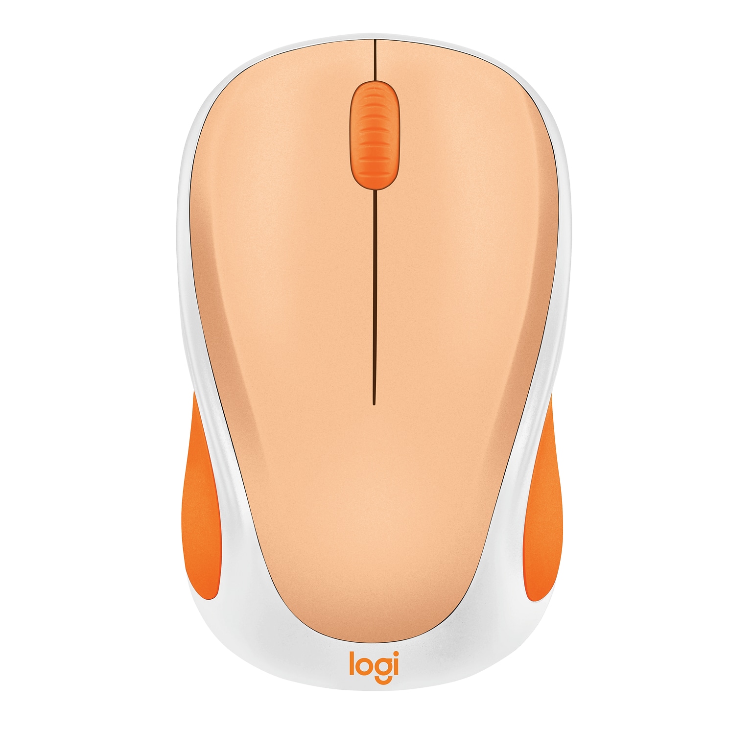 Logitech Design Limited Edition Wireless Ambidextrous Optical USB Mouse, Light Orange (910-007794)