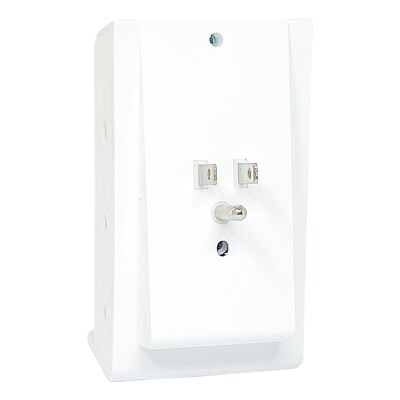 RAYOVAC 6-Outlet Surge Protector Wall Tap with Wireless Charging Phone Holder, 540 Joules, White (SS-Q615)