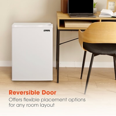 Magic Chef Reversible Door Refrigerator, 2.6 Cu. Ft., White (HMAR265WE)
