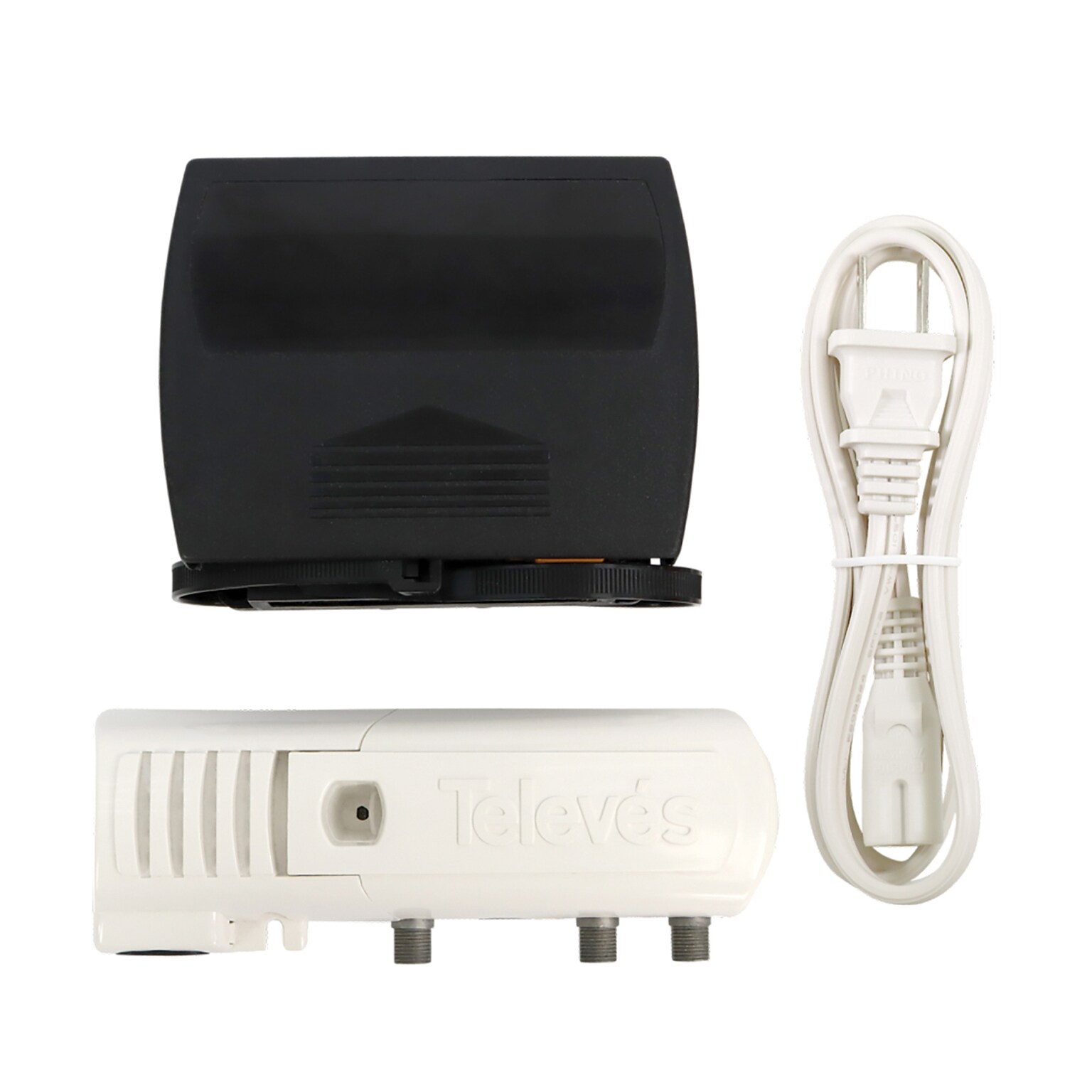 Televes 2-Input TForce Mast Amplifier with BOSS-Tech and “F” Power Supply Unit (560483)