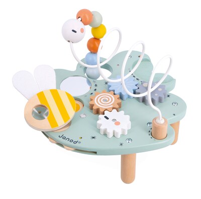 Janod Sweet Cocoon Multi-Activity Leaf Station, Multicolored (JND04056)