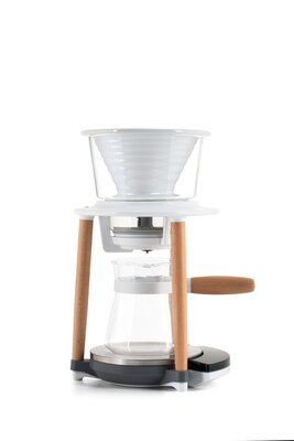 Melitta Senz V Smart 2-Cups Pourover Coffee Maker, White (MSP002WULWH0)