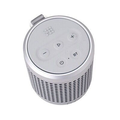Cubitt Power Go Gen 2 Wireless Bluetooth Speaker, Water Resistant, Light Silver (CT-PWGO2-7)