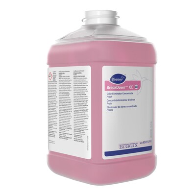 BreakDown XC 40 Odor Control for Diversey J-Fill, Fresh, 2.5 L / 2.64 U.S. Qt., 2/Carton (95773791)