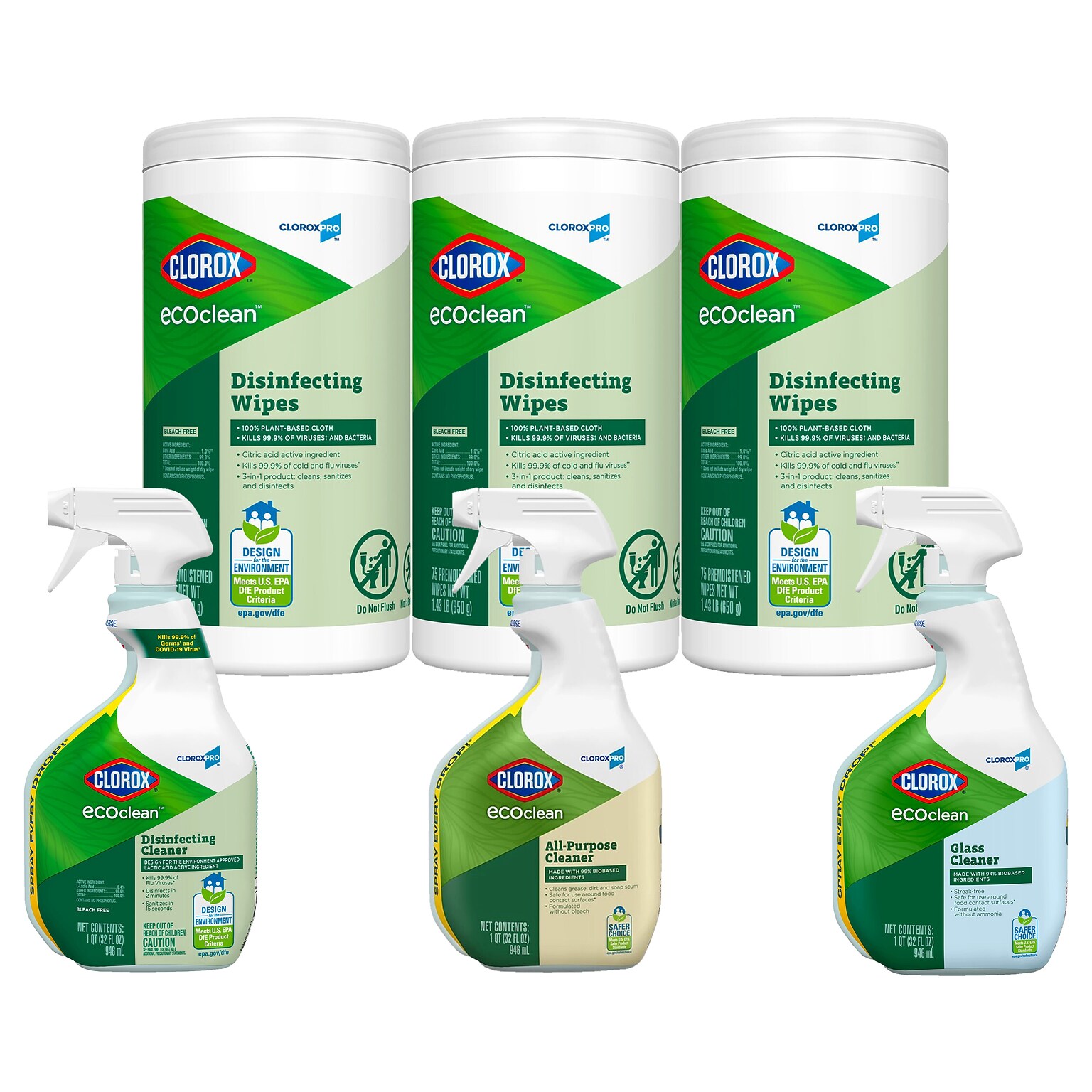 Clorox EcoClean Spring Cleaning Bundle