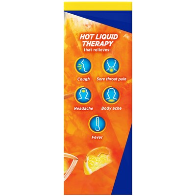 Theraflu Daytime Severe Cold Relief Powder, Honey Lemon? Flavor, 6 Packets/Box (64260603)