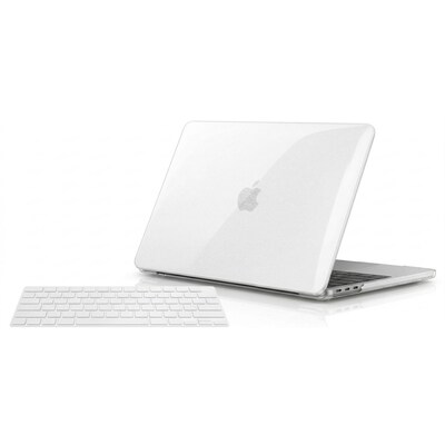 TechProtectus Crystalline Clear Case for MacBook Neo 13 (2026)  with Keyboard Cover, Frosted Matte Clear (TP-CM-NEO13)