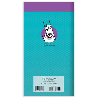 2027 TF Publishing Maxine 3.5" x 6.5"  Monthly Standard Planner, Paperboard Cover, Multicolored (27-7026)