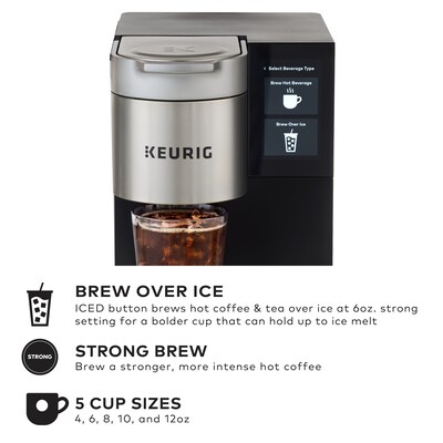 Keurig® K-2550TM 5-Cups Automatic Coffee Maker, Black/Silver (5000380341)
