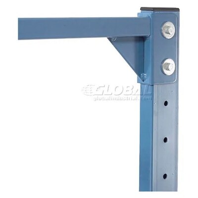 Global Industrial ESD Laminate Production Workbench w/ Drawer & Shelf, 96"W x 36"D, Blue (319003)