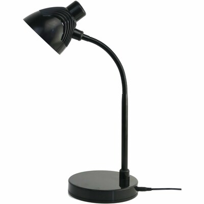 Lorell LED Desk Lamp, Black (LLR99774)