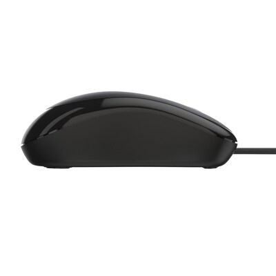 Incase Designed by Microsoft Ambidextrous Optical USB Mouse, Black (P58-00063)