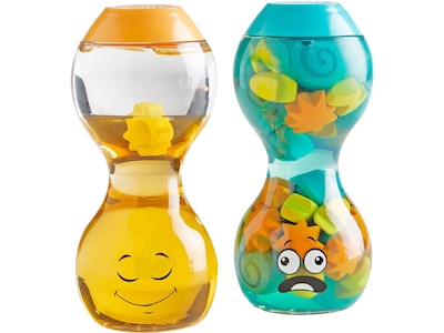 hand2mind Express Your Feelings Sensory Bottles Set, Assorted Colors (96241)