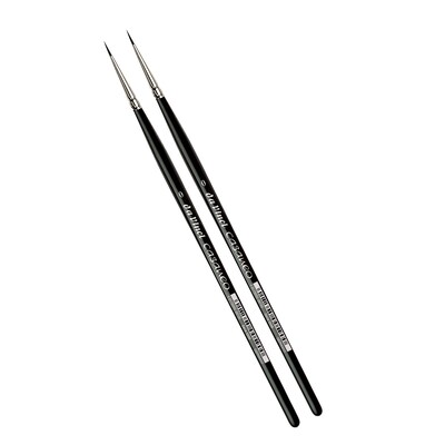 da Vinci CASANEO Mixed Media Synthetic Bristle, Round Brush, 2/Pack (DVXVA55980-2)