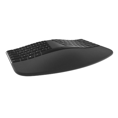 Incase Designed by Microsoft Compact Ergonomic Wired Keyboard, Black (MI9-00001)