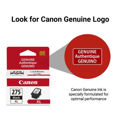 Canon PG-275 XL Black High Yield Ink Cartridge (4981C001)