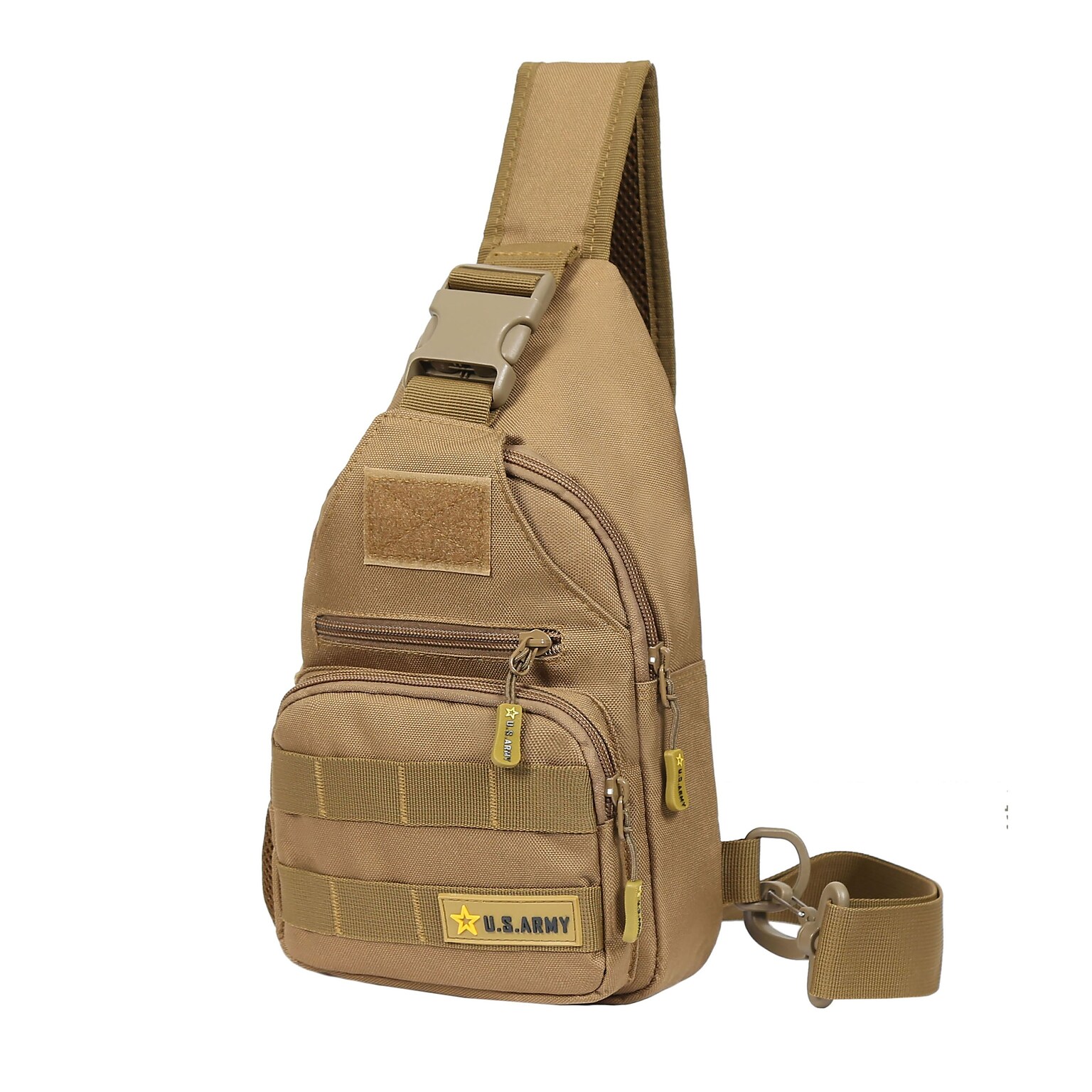 U.S. Army DELTA Tactical Polyester Sling Bag, Coyote (USBDEL12COY)