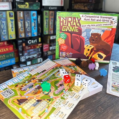 House Fish Balloon Hyrax Board Game (HFBHX)