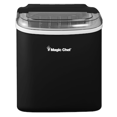 Magic Chef Countertop Ice Maker, Black (MCIM27B)