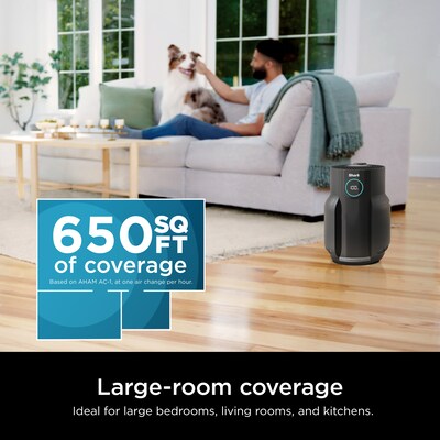 Shark Never Change HEPA Tower Air Purifier, Charcoal Grey (HP152)