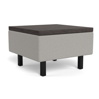 Safco Movvi 24W x 24D Laminate Side Table, Dorset Platinum (MITBL1DT15ASNT)