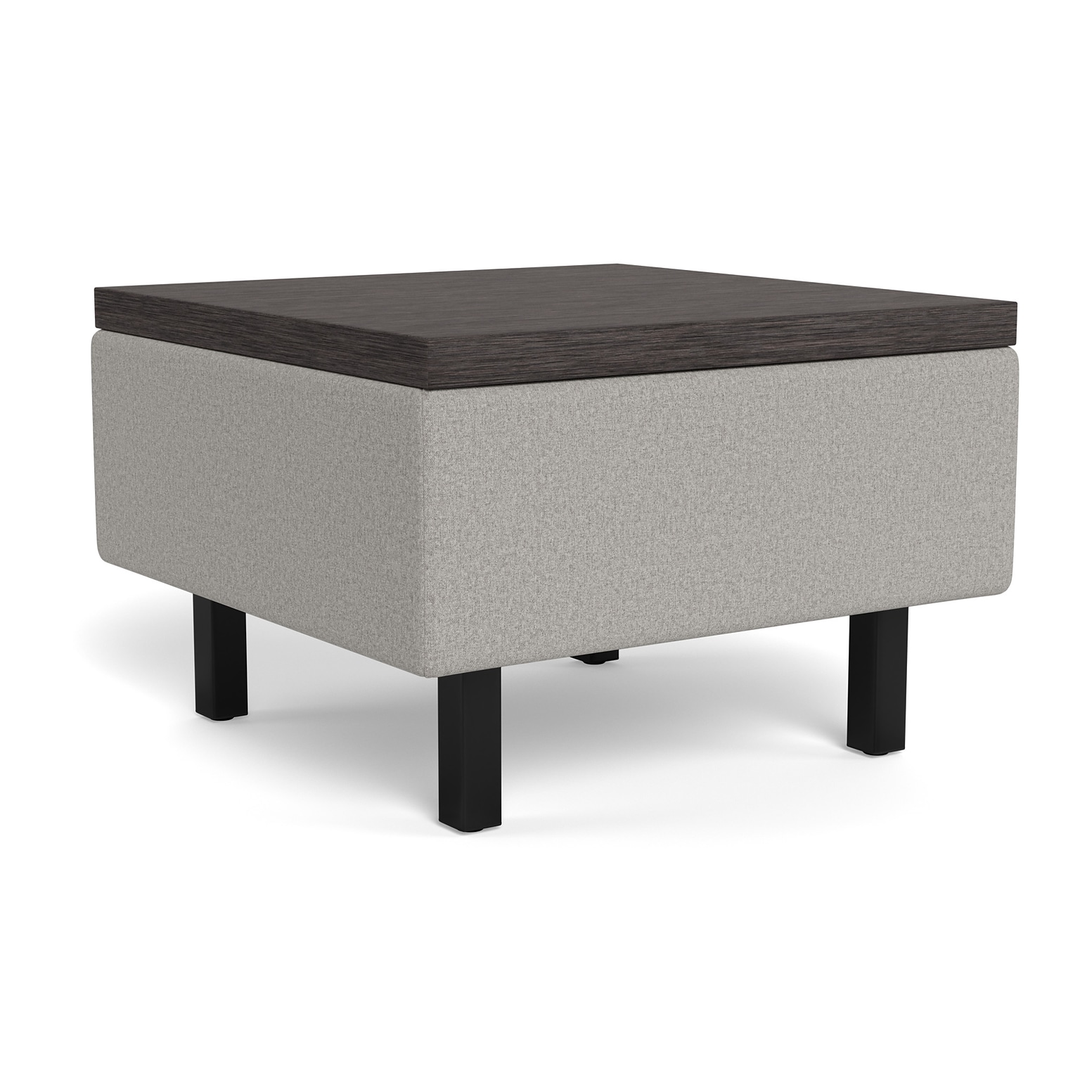 Safco Movvi 24W x 24D Laminate Side Table, Dorset Platinum (MITBL1DT15ASNT)