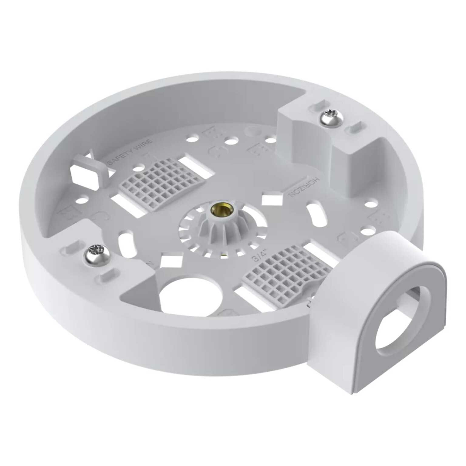 AXIS TM3601-E Outdoor Security Camera Conduit Back Box, White (03096-001)