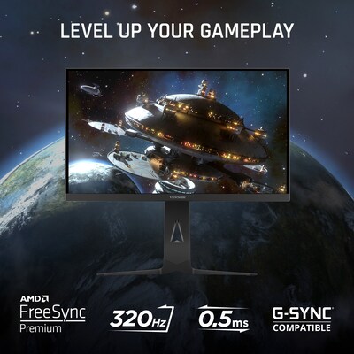 ViewSonic 27 4K Ultra HD 320Hz LED AMD FreeSync Gaming Monitor (XG275D-4K)
