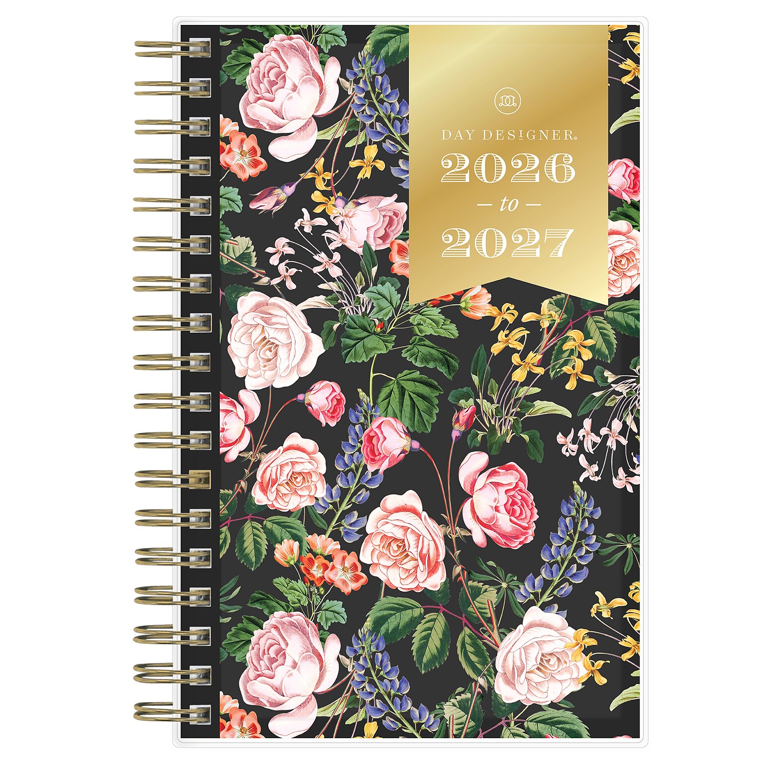 2026-2027 Blue Sky Day Designer Ophelia 3 x 6 Academic Year Weekly & Monthly Planner, Plastic Cover (158164)