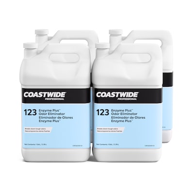 Coastwide Professional™ Odor Eliminator Enzyme Plus Concentrate, 3.78L, 4/Carton