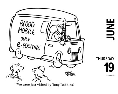 2025 Willow Creek Punny Cartoon-A-Day 5.4" x 6.2" Day-to-Day Calendar (46265)