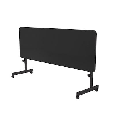 Correll Folding Table, 60"x24" , Black Granite (FT2460TF-07)