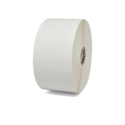 Zebra Z-Select 4000T Thermal Barcode Labels, 2.38 x 1, White, 2580 Labels/Roll, 6 Rolls/Carton (10005848)