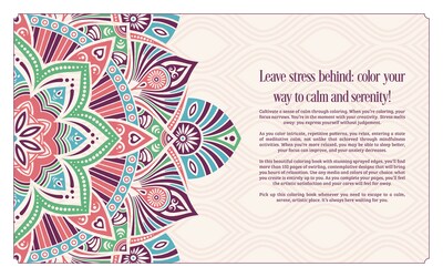 Calm & Serene Coloring Book, 150 Pages (9780785846574)