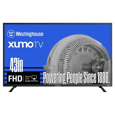 Westinghouse FX Series 43 FHD 1080p Smart Xumo LED TV, Black (WX43FX2800)