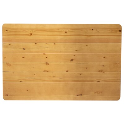 Flash Furniture HERCULES 46" Farm Dining Table, Light Natural (XAF46X30LN)